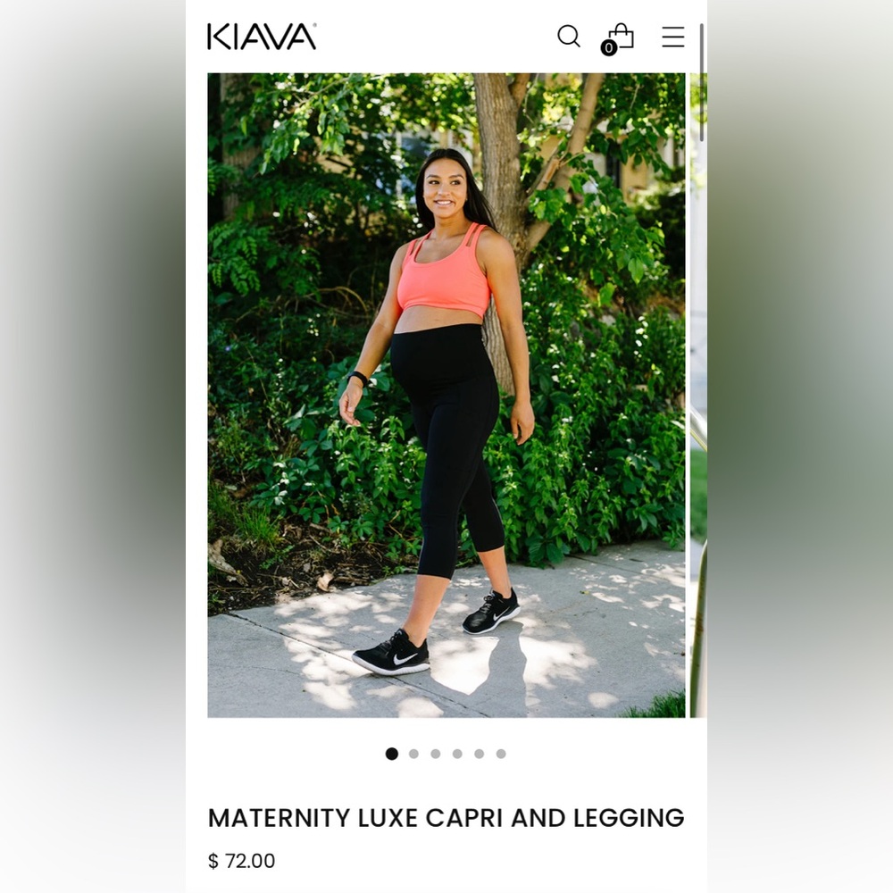 Kiava Maternity Luxe Leggings